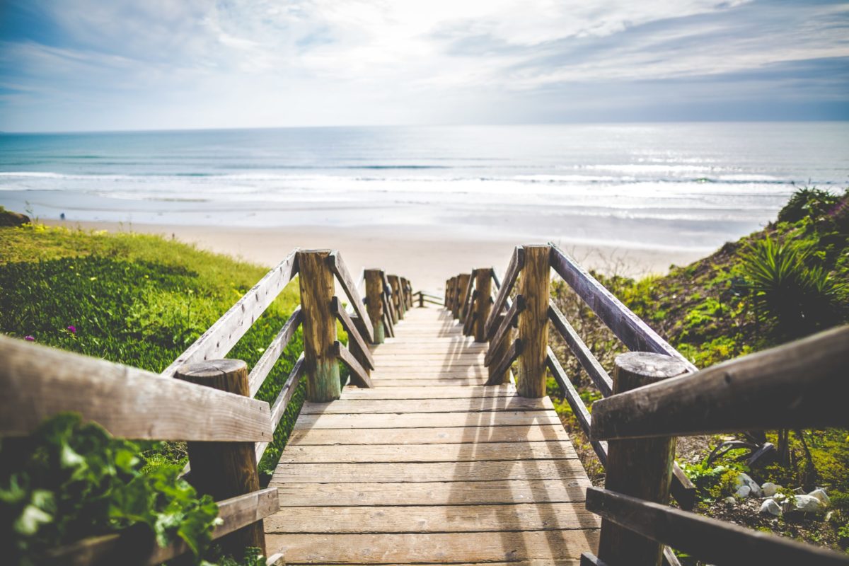 Il y a le ciel, le soleil et la mer…